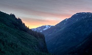  Sunset Sky over Stewart Hwy 