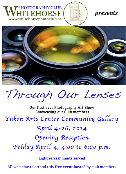 "Through Our Lenses" WPC Print Exhibition poster